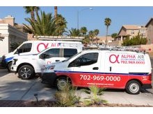 3 of our Alpha Air company vehicles that you'll see driving around Las Vegas daily.